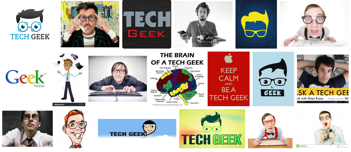 A search for tech geek