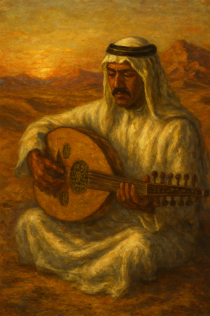 Figure 19.5: A man playing an oud