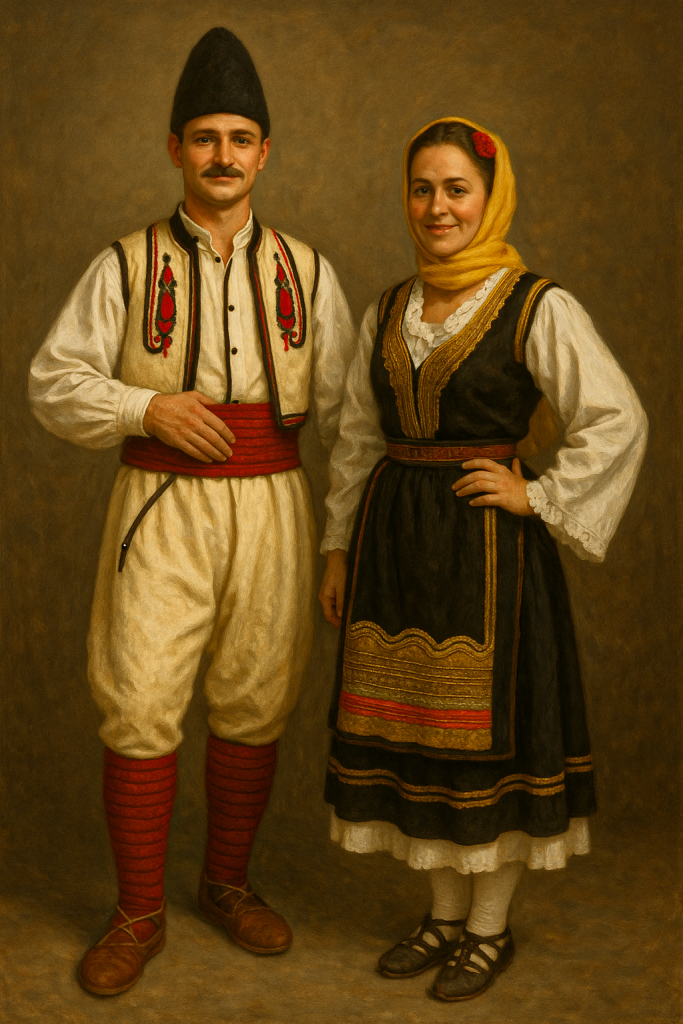 Figure 13.13: Bulgarian Folk Costumes