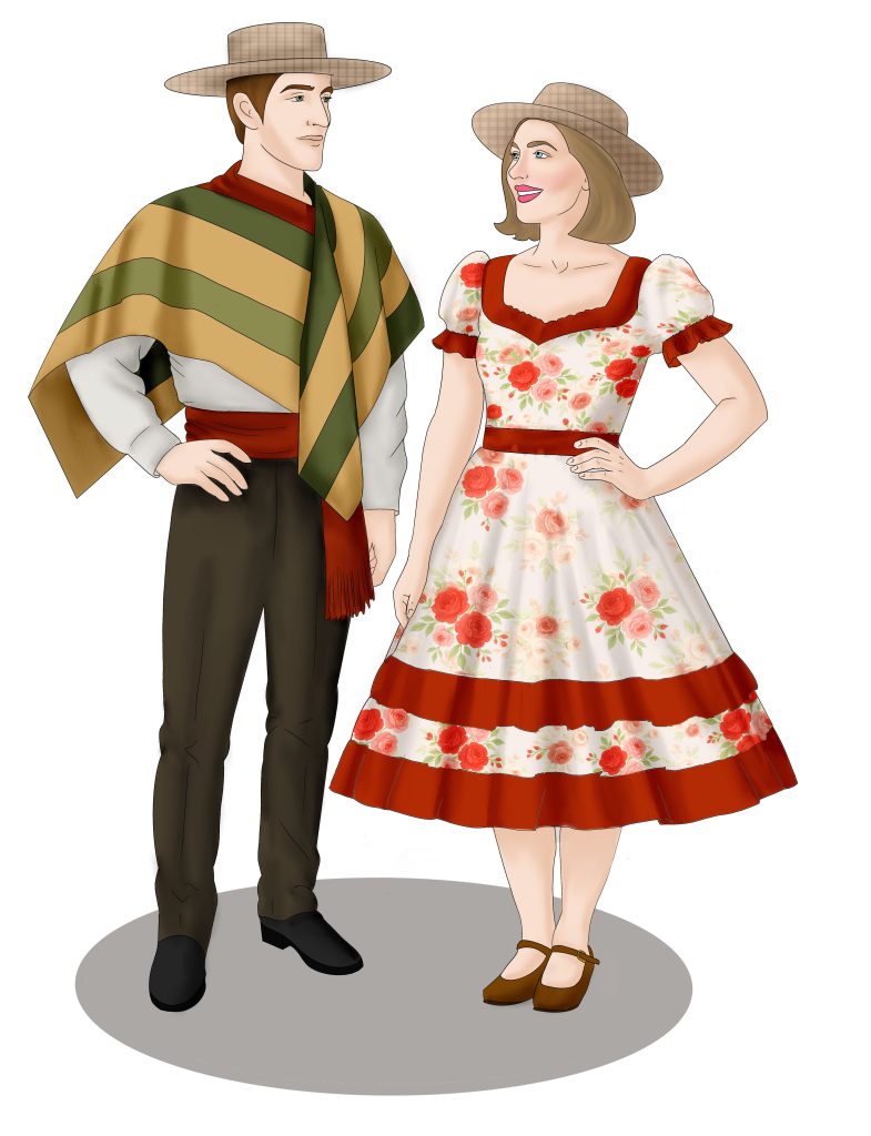 Traditional Chilean costumes
