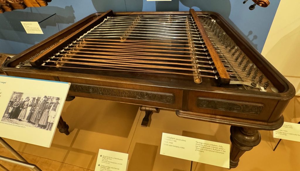 Hungarian hammered dulcimer