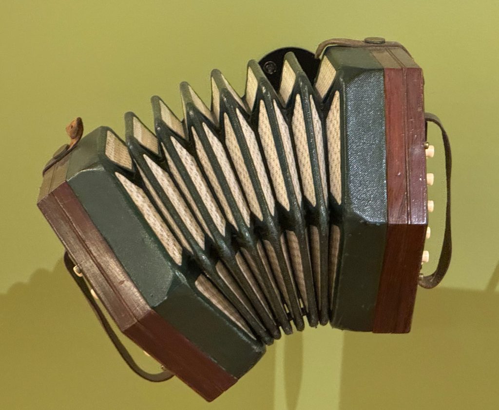 Irish concertina instrument