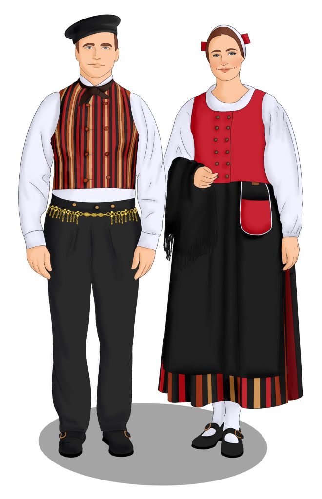 Figure 9.4: Costumes of Finland
