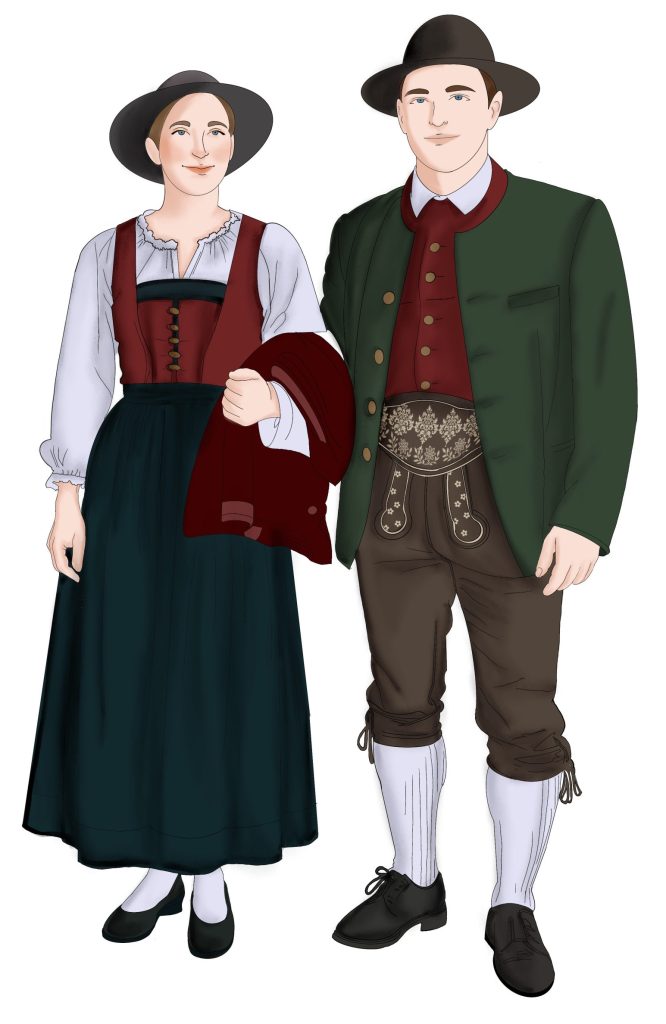 Figure 9.12: Austrian style costumes