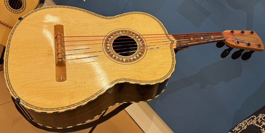 A large Mexican Guitar from Jalisco in Mexico