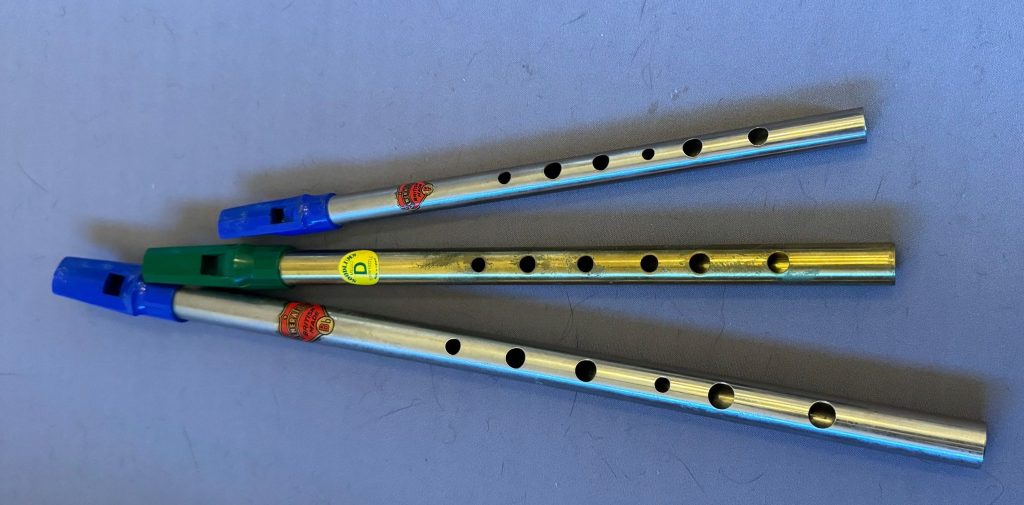 Picture of 3 Irish tin whistles