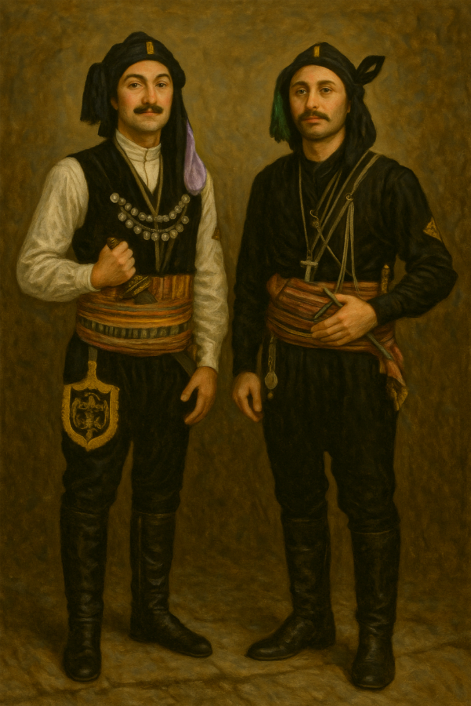 Figure 12.5: Men’s costumes from Pontos