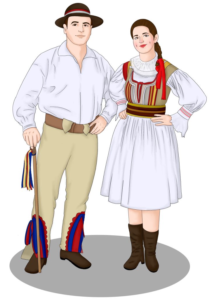 Traditional Slovak folk costumes