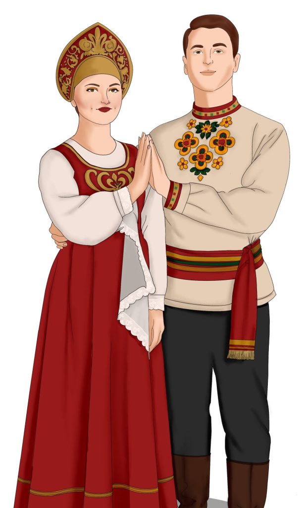 Figure 10.22: Southern Russian Costumes