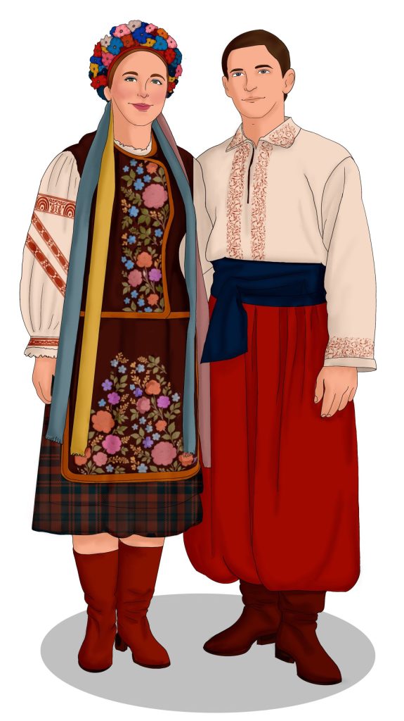 Figure 10.21: Ukrainian Costumes