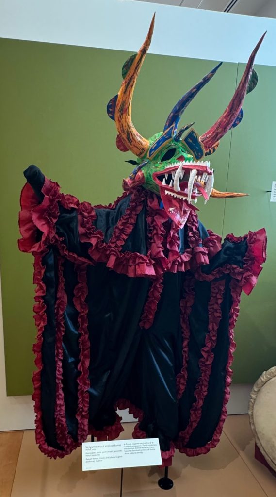 In Ponce, vejigantes are traditional to Carnaval processions. These mysterious, mischievous festival characters have become cherished symbols of Puerto Rican cultural identity.