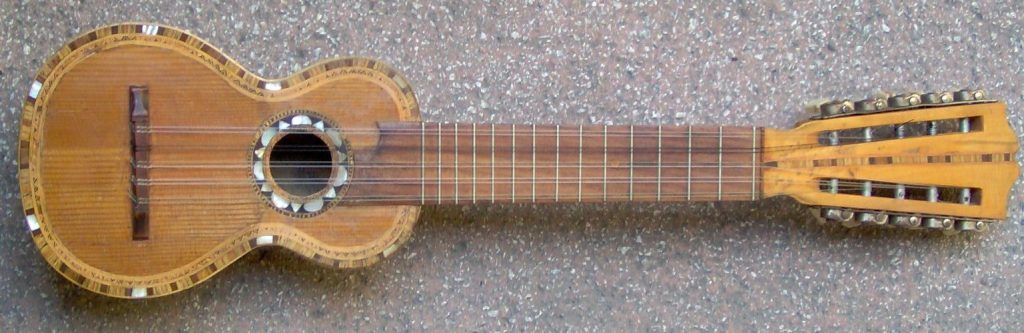 Small bolivian guitar